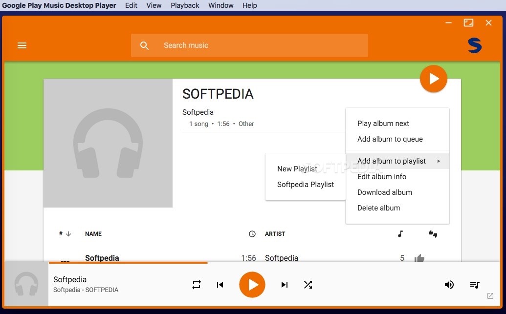 Google play music desktop for mac download