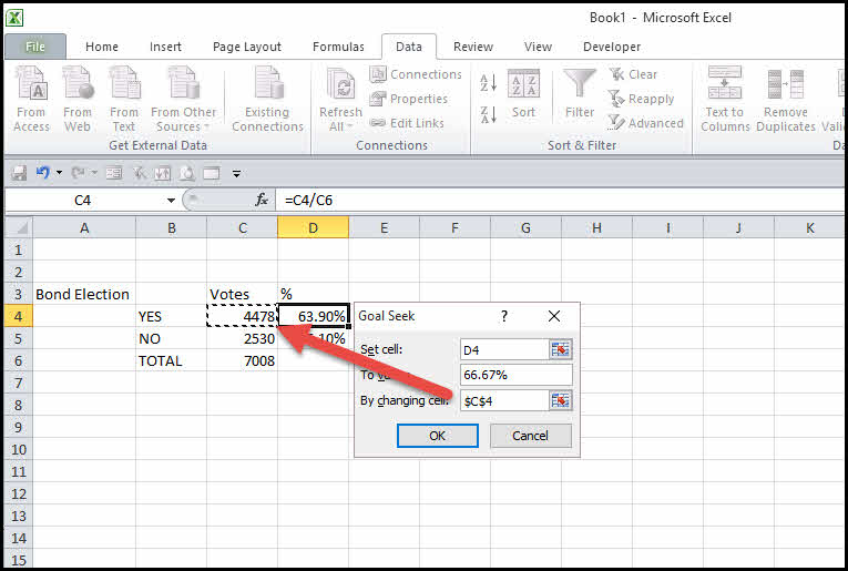 How To Use Goal Seek In Excel For Mac